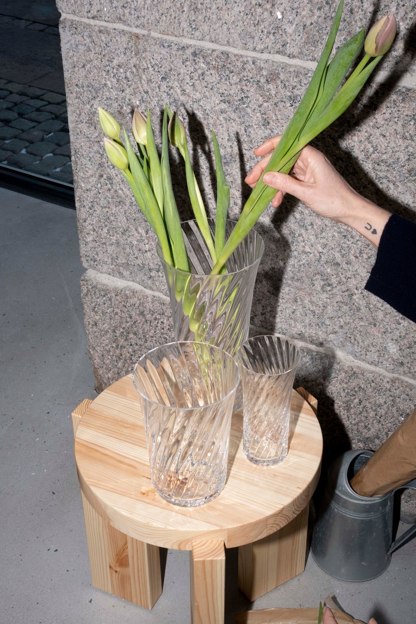 Stilleben - Concave Vase 28 cm - Swirl